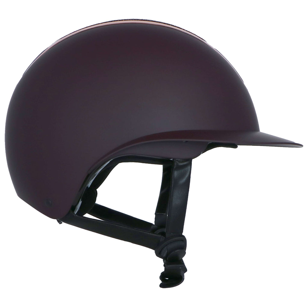 Harry's Horse Casco Mont Blanc Sparkle Bordeaux/Rosegold