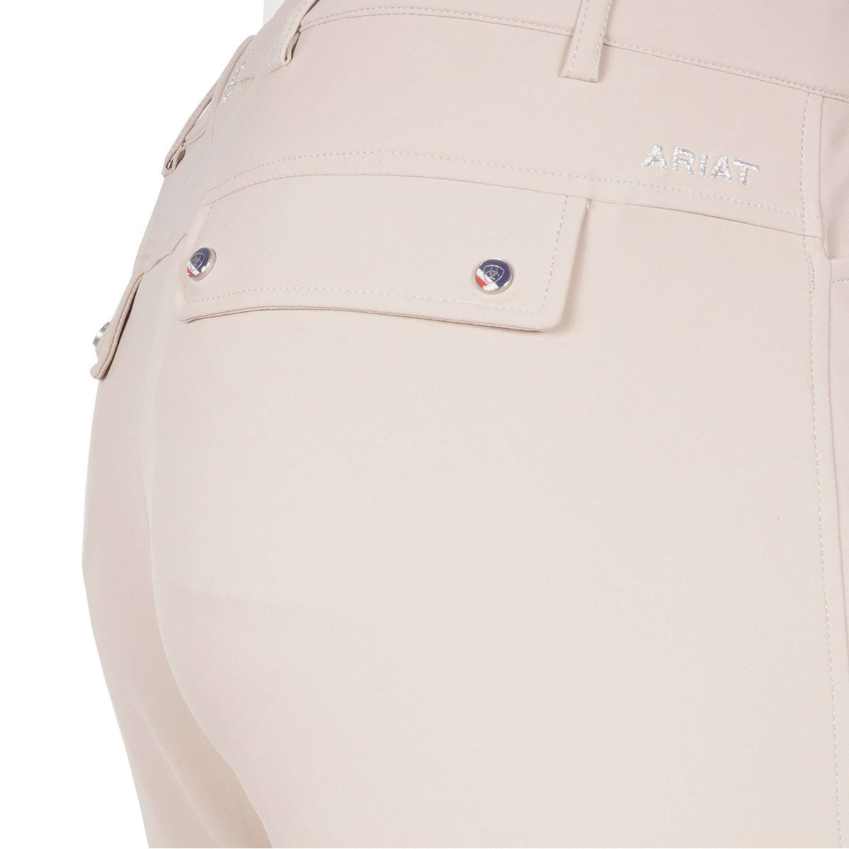 Ariat Pantalón de Equitación Tri Factor Grip Knee Patch Hombres Bronceado