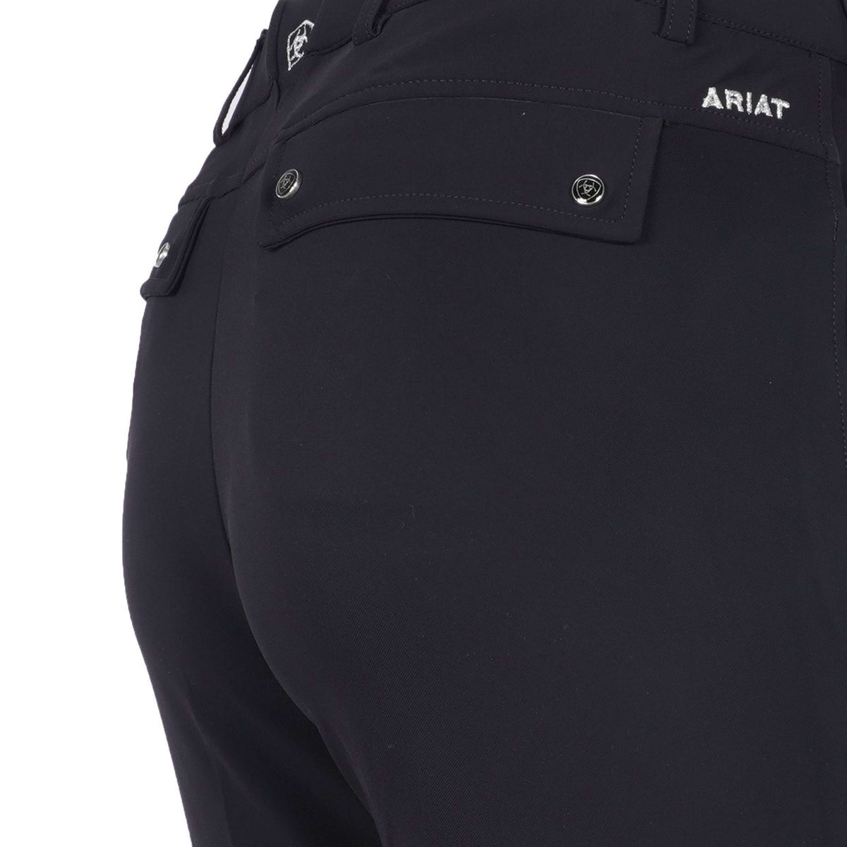Ariat Pantalón de Equitación Tri Factor Grip Knee Patch Hombres Negro