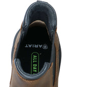 Ariat Bota Barnyard Twin Gore II Waterproof Boot Hombres Antique Brown