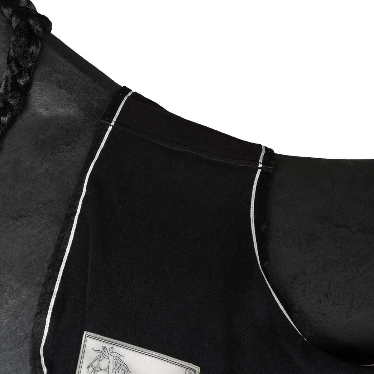 Harry's Horse Manta de ejercicio Fleece Negro