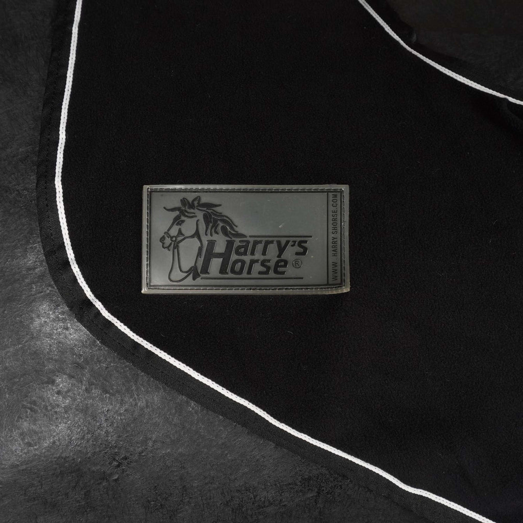 Harry's Horse Manta de ejercicio Fleece Negro