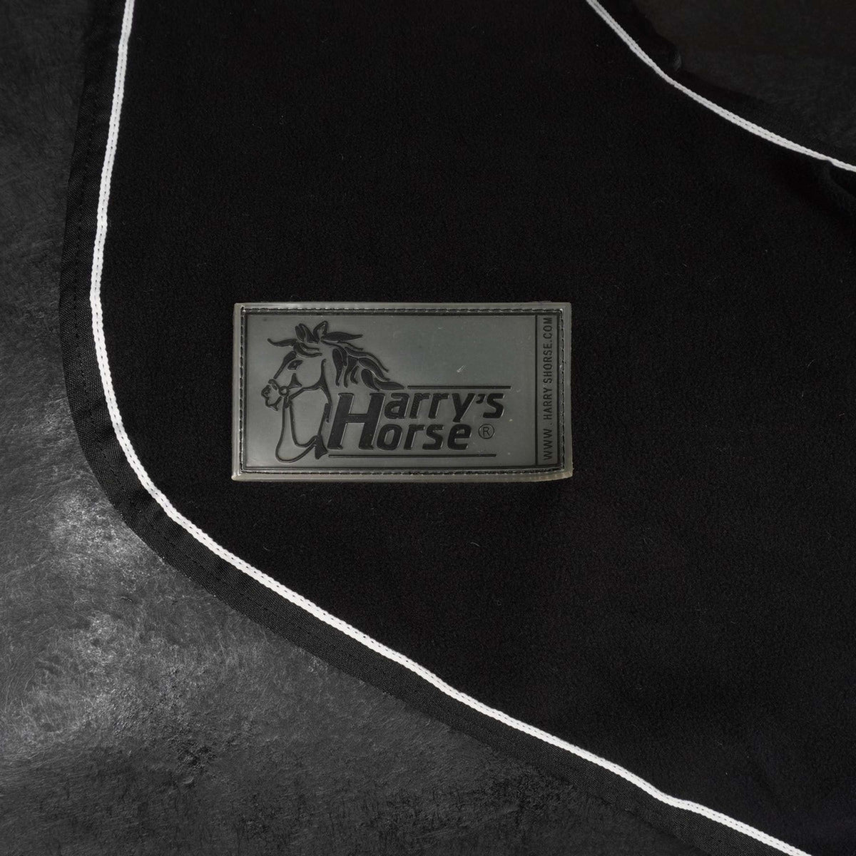 Harry's Horse Manta de ejercicio Fleece Negro