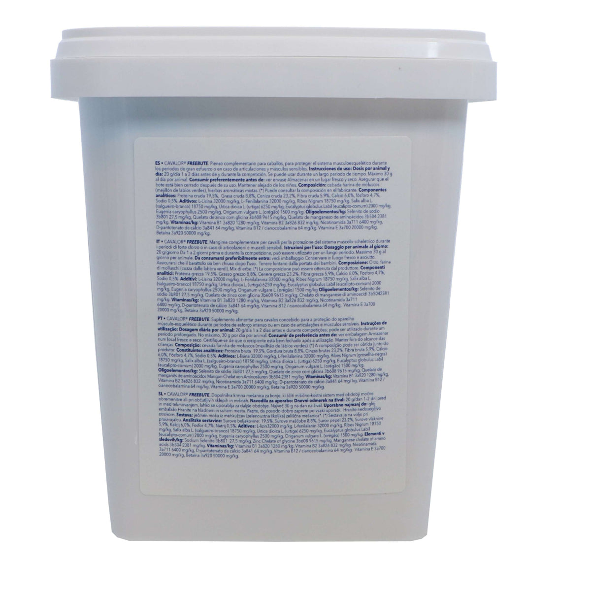 Cavalor Free Bute Polvo