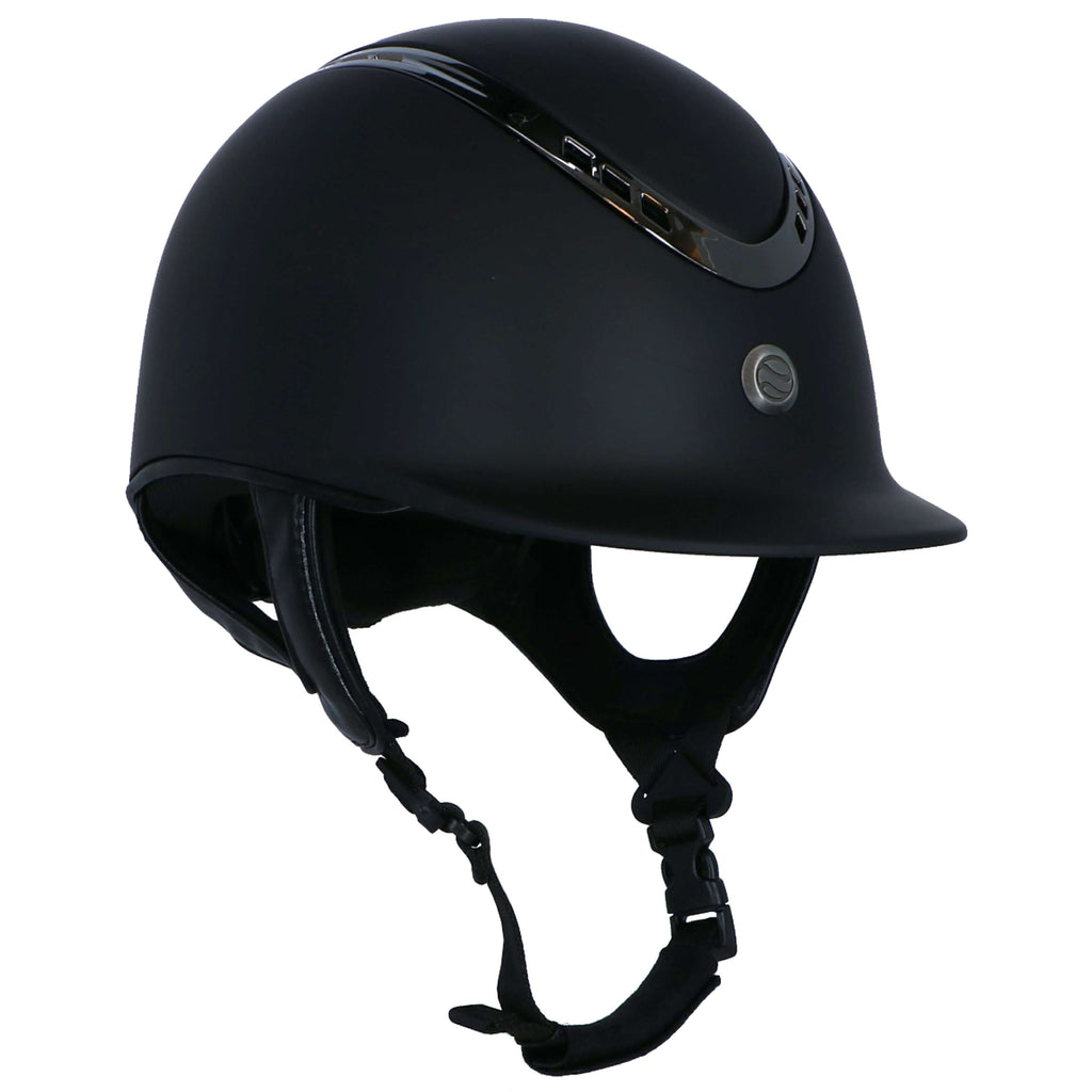 Back on Track Casco EQ3 Pardus Smooth Top Mips Negro