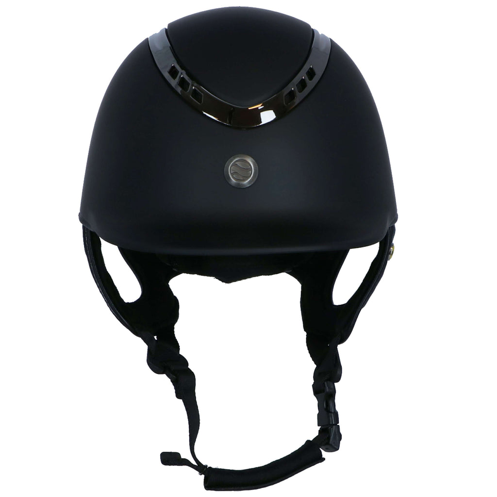 Back on Track Casco EQ3 Pardus Smooth Top Mips Negro