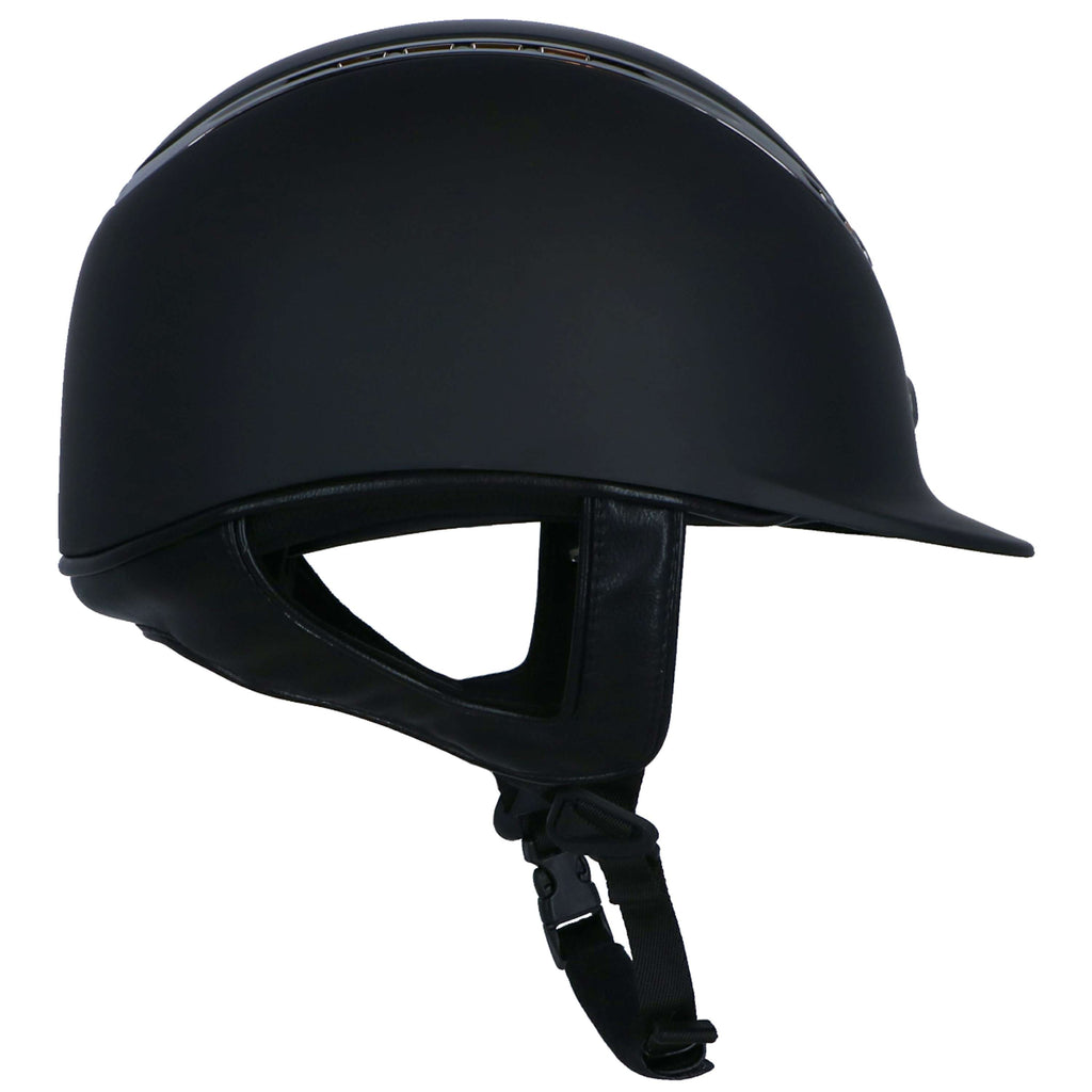 Back on Track Casco EQ3 Pardus Smooth Top Mips Negro