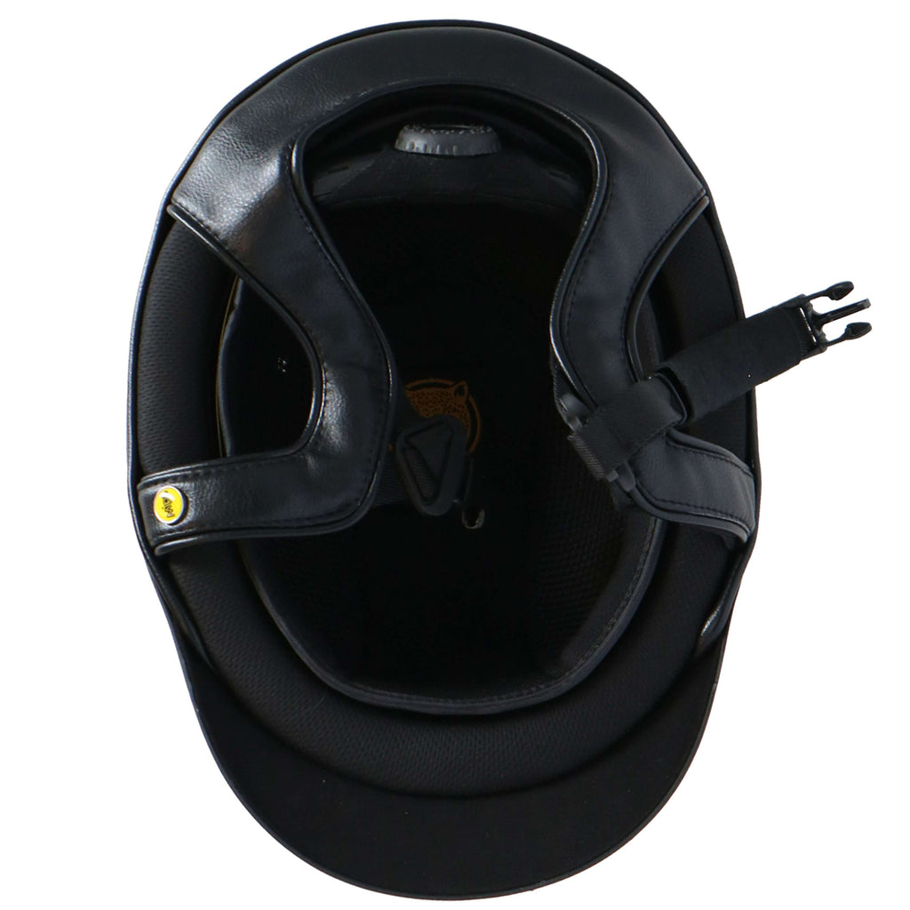 Back on Track Casco EQ3 Pardus Smooth Top Mips Negro