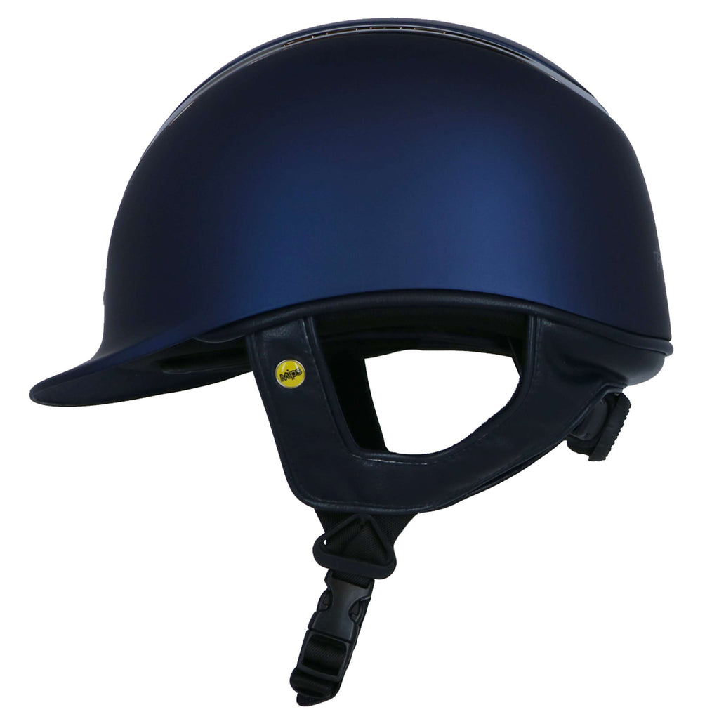 Back on Track Casco EQ3 Pardus Smooth Top Mips Azul