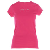 EQODE by Equiline T-Shirt Donna Rojo Rosa