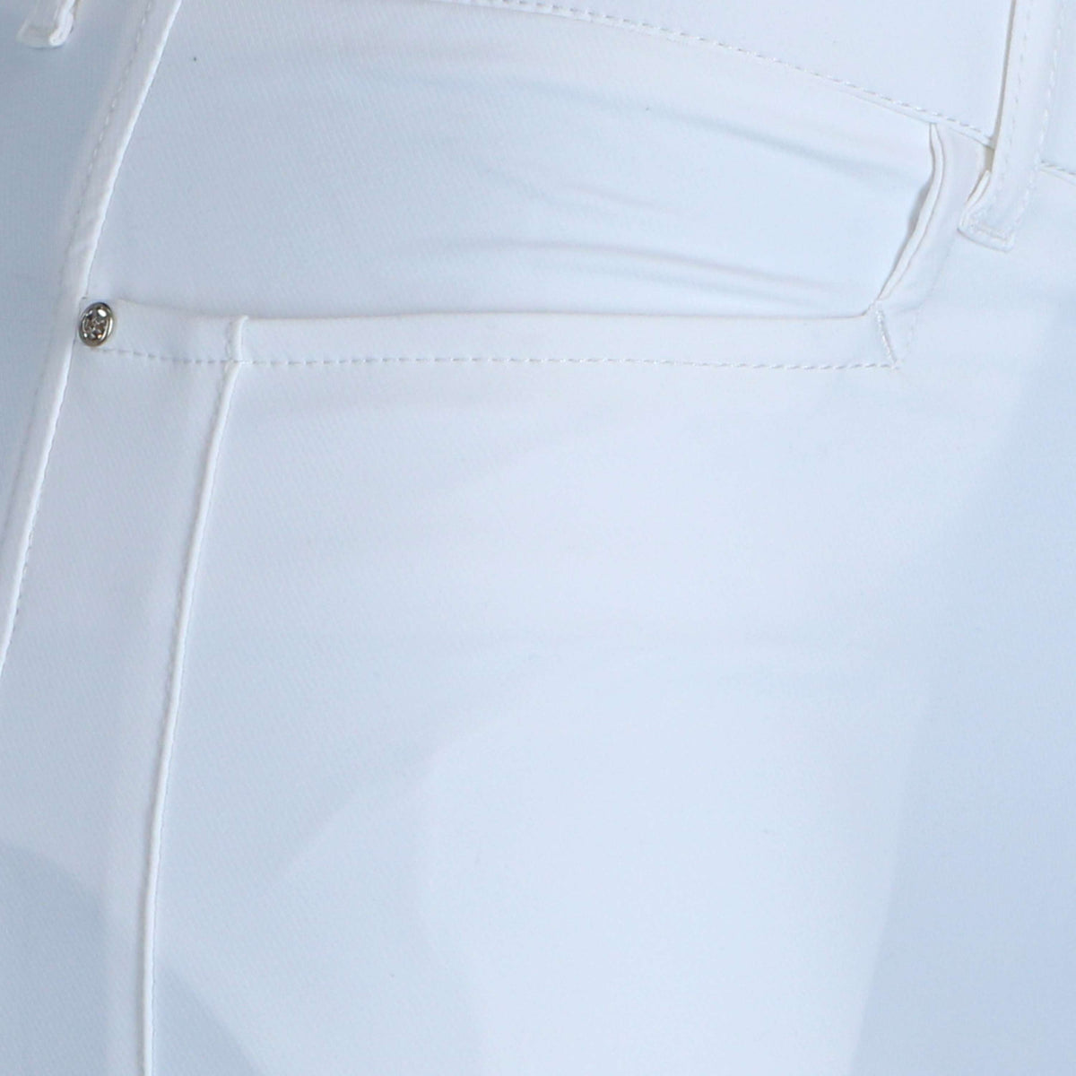 EQODE by Equiline Pantalón de Equitación Donna Agarre de rodilla Blanco