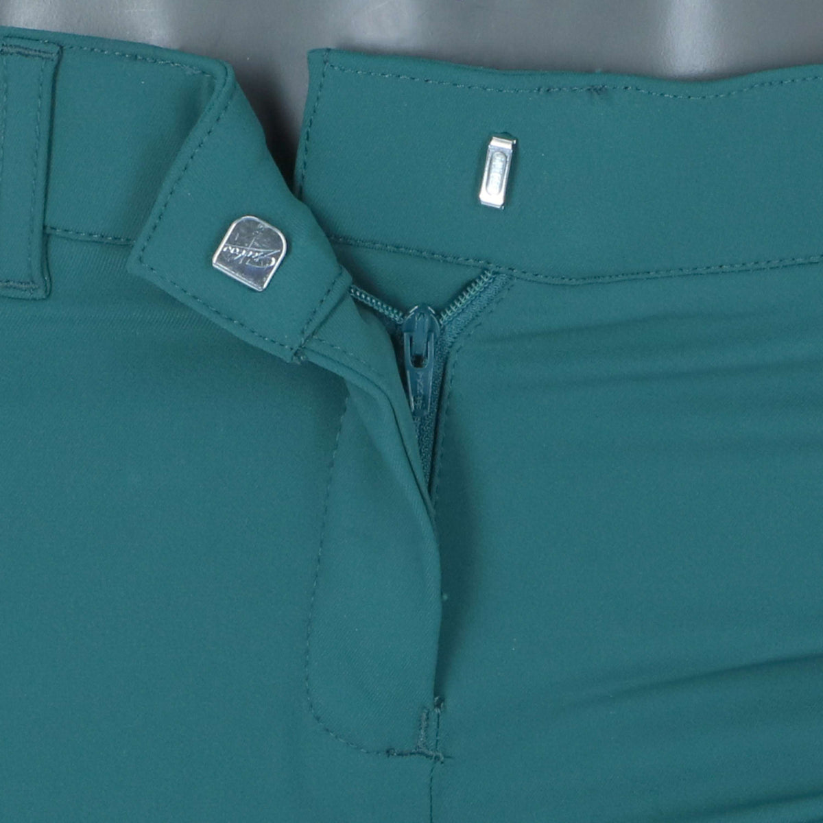 EQODE by Equiline Pantalón de Equitación Donna Agarre de rodilla Verde