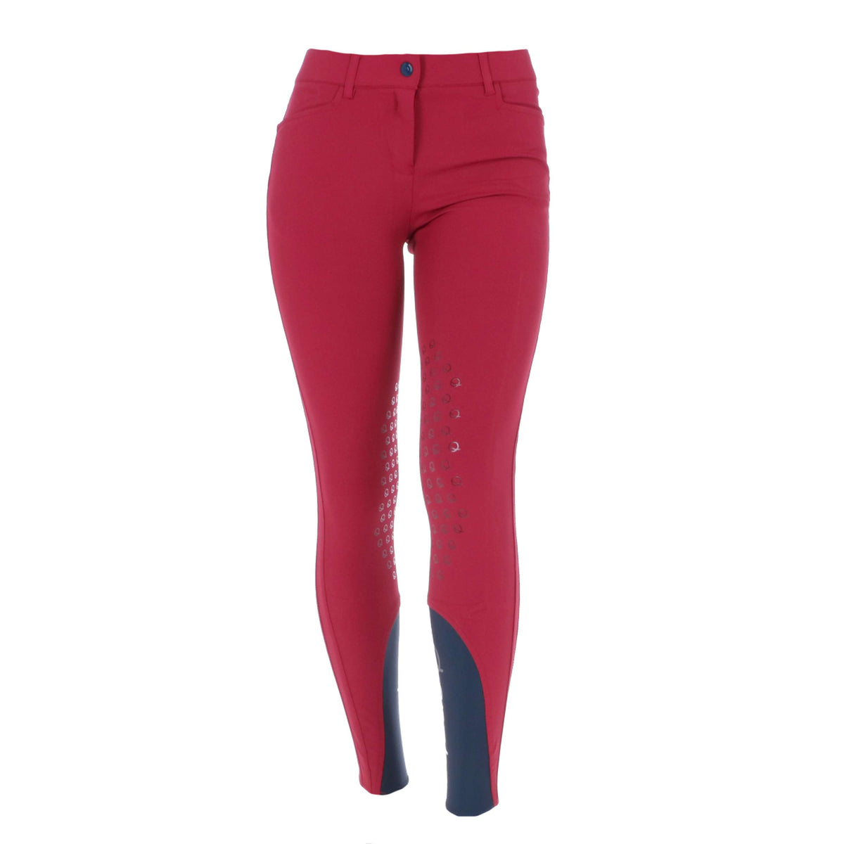 EQODE by Equiline Pantalones Donna Agarre de rodilla Cherry