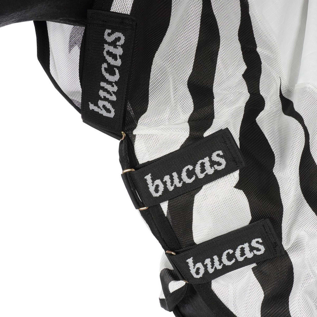 Bucas Manta Antimoscas Buzz-Off Rain & Neck Zebra