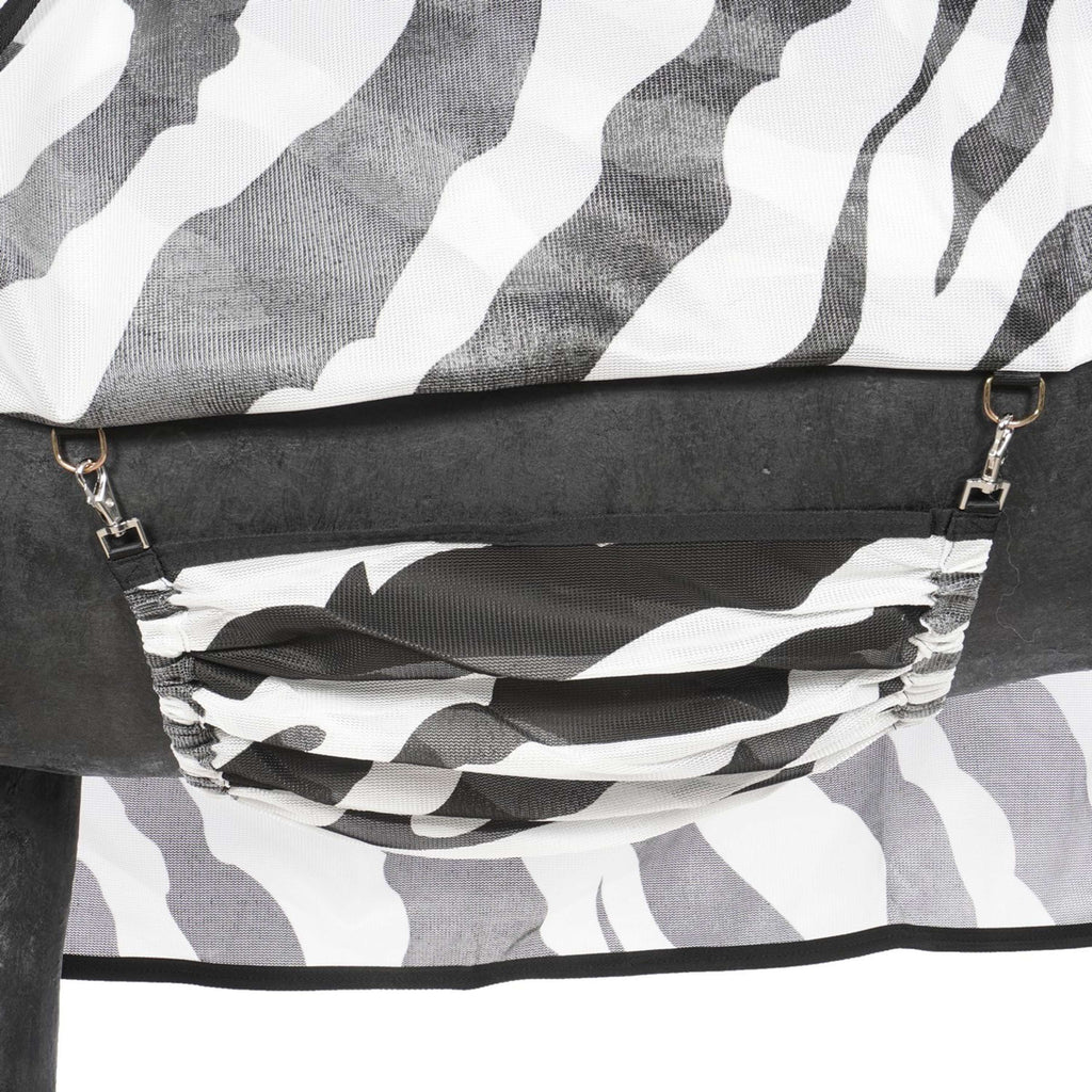 Bucas Manta Antimoscas Buzz-Off Rain & Neck Zebra