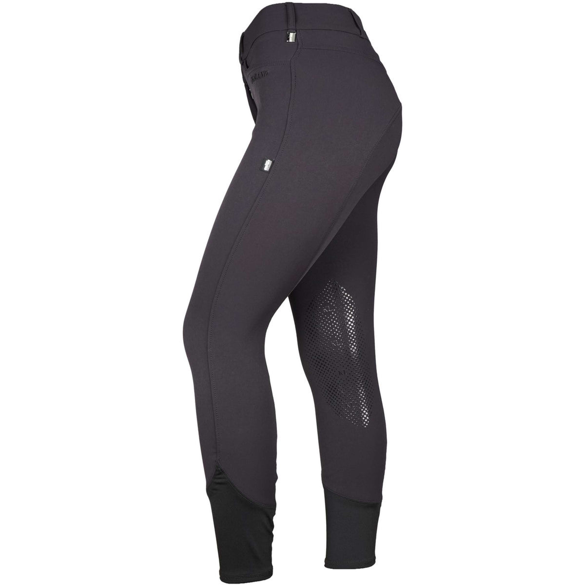 Kingsland Pantalón de Equitación Kadi E-Tec Knee-Grip Mujer Negro