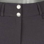 Kingsland Pantalón de Equitación Kadi E-Tec Knee-Grip Mujer Negro