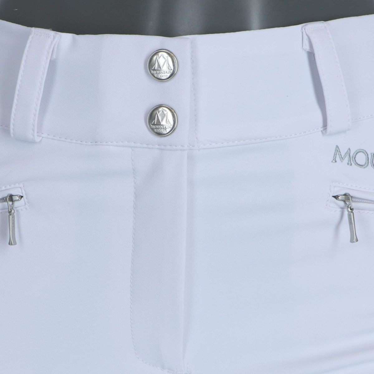 Mountain Horse Pantalón de Equitación Diana Full Seat Blanco