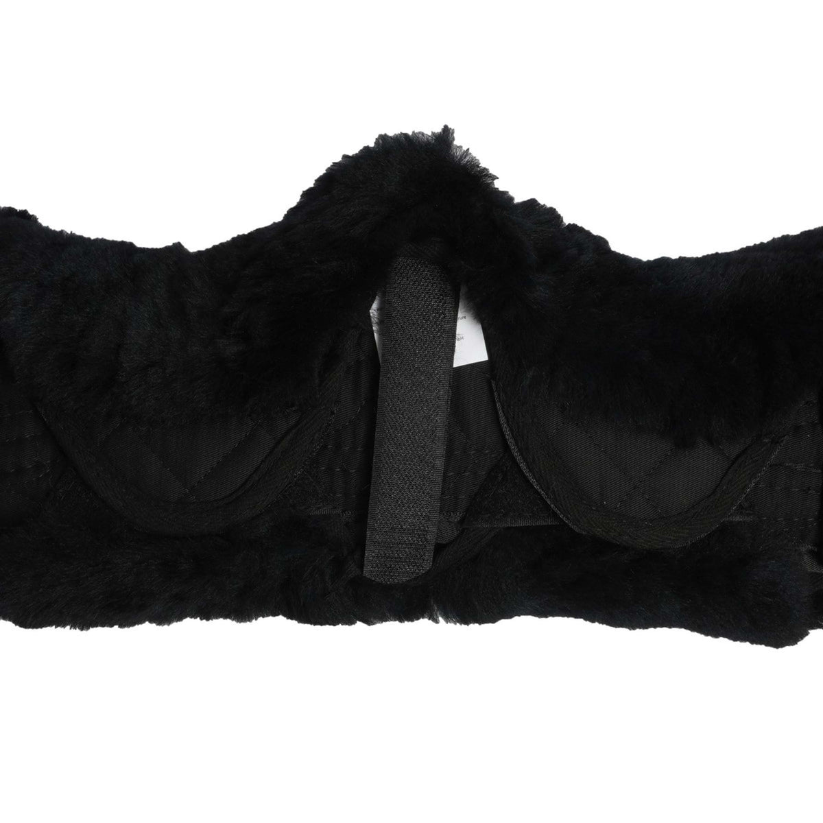 HKM Cincha Español: Piel de Oveja Negro/Negro