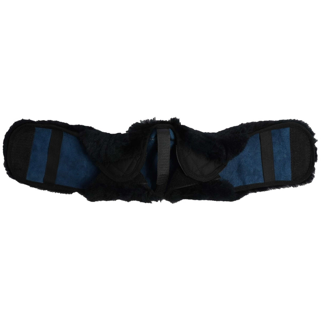 HKM Cincha Español: Piel de Oveja Negro/Negro