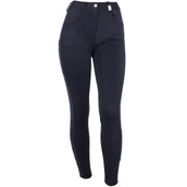 HKM Pantalón de Equitación Emma con Asiento de Silicona Azul oscuro