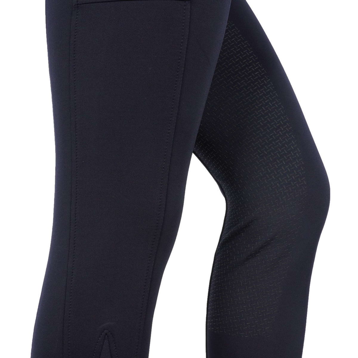 HKM Pantalón de Equitación Emma con Asiento de Silicona Azul oscuro
