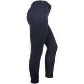 HKM Pantalón de Equitación Emma con Asiento de Silicona Azul oscuro