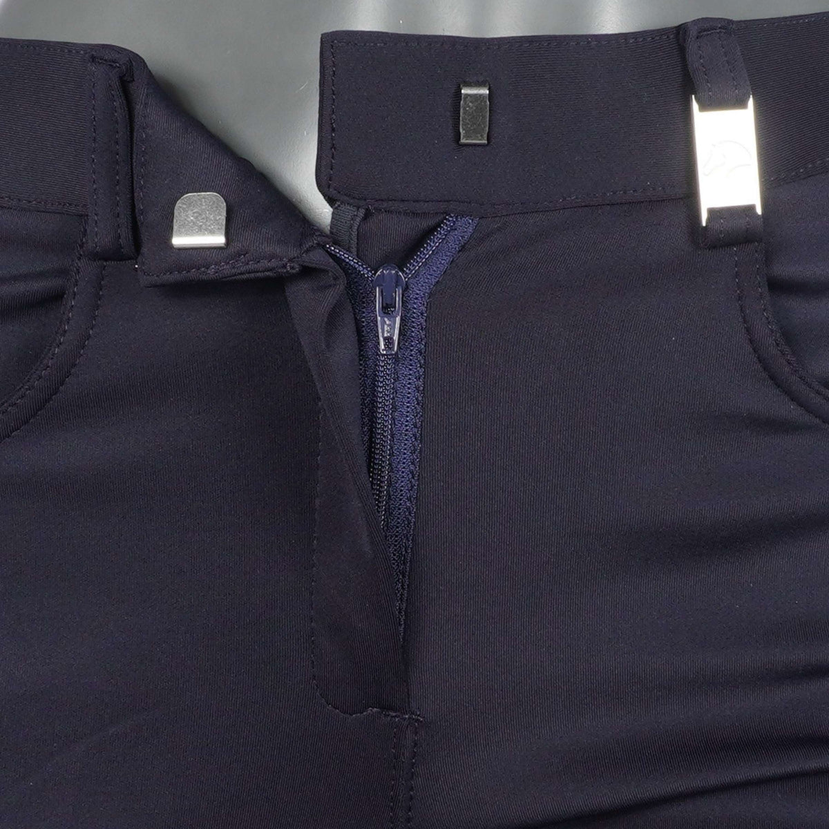 HKM Pantalón de Equitación Emma con Asiento de Silicona Azul oscuro