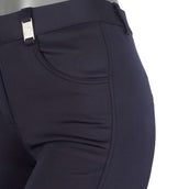 HKM Pantalón de Equitación Emma con Asiento de Silicona Azul oscuro