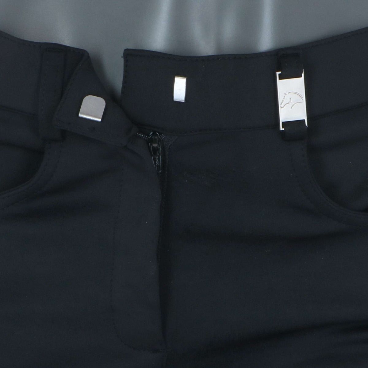HKM Pantalón de Equitación Emma con Asiento de Silicona Negro