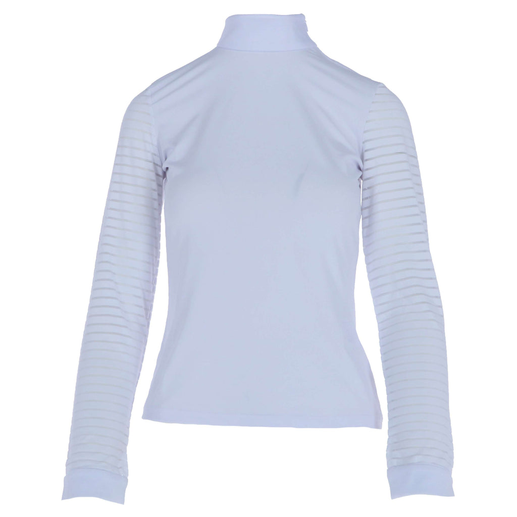 HKM Camiseta de Competición Monaco Manga Larga Blanco