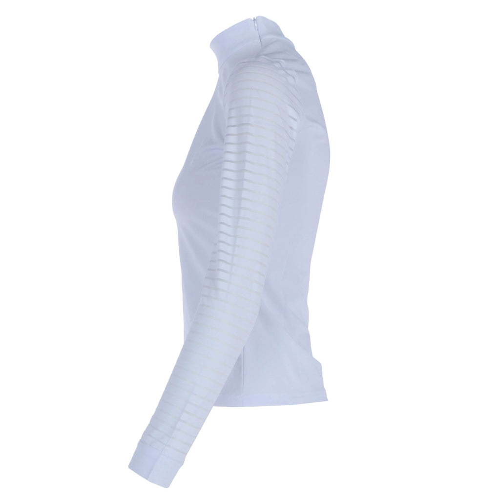 HKM Camiseta de Competición Monaco Manga Larga Blanco