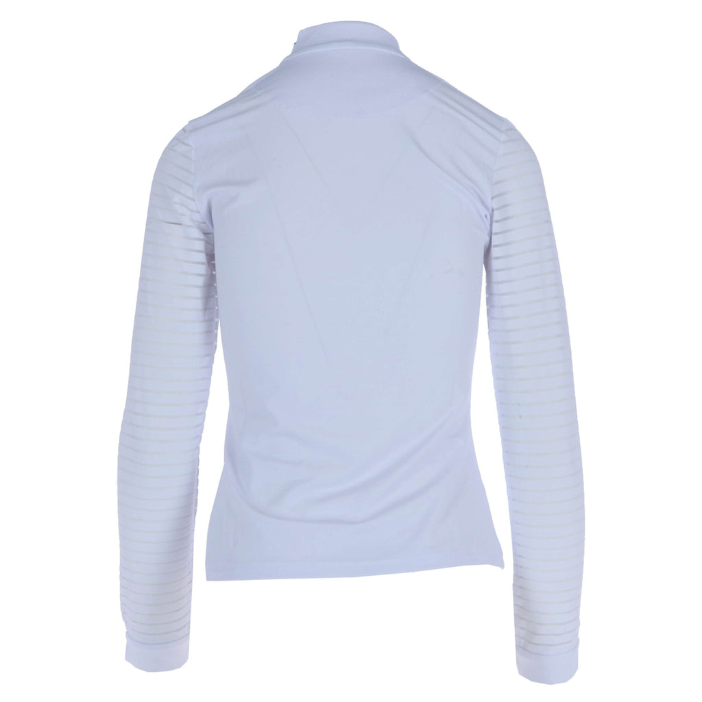 HKM Camiseta de Competición Monaco Manga Larga Blanco