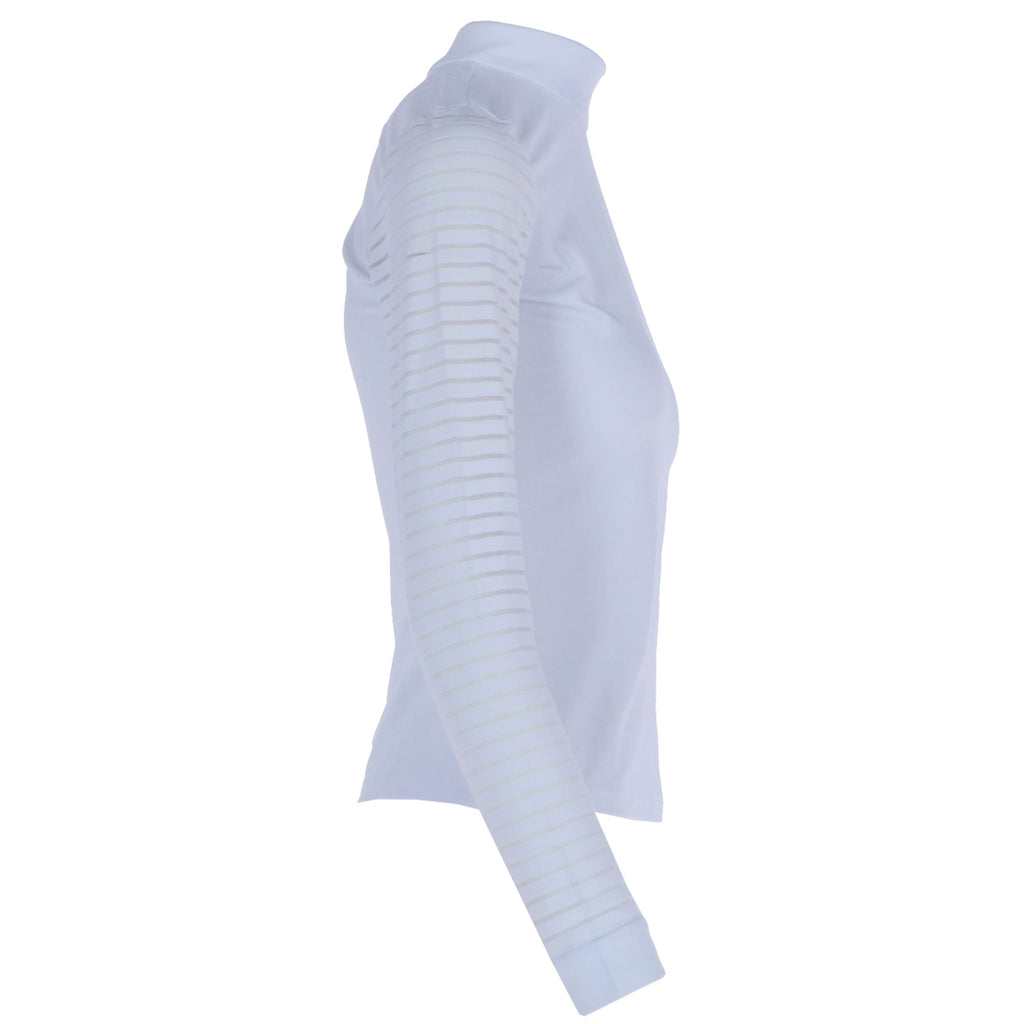 HKM Camiseta de Competición Monaco Manga Larga Blanco