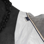 Rambo Manta Antimoscas Protector Plus Plata/Azul Marino/Blanco