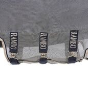 Rambo Manta Antimoscas Protector Plus Plata/Azul Marino/Blanco