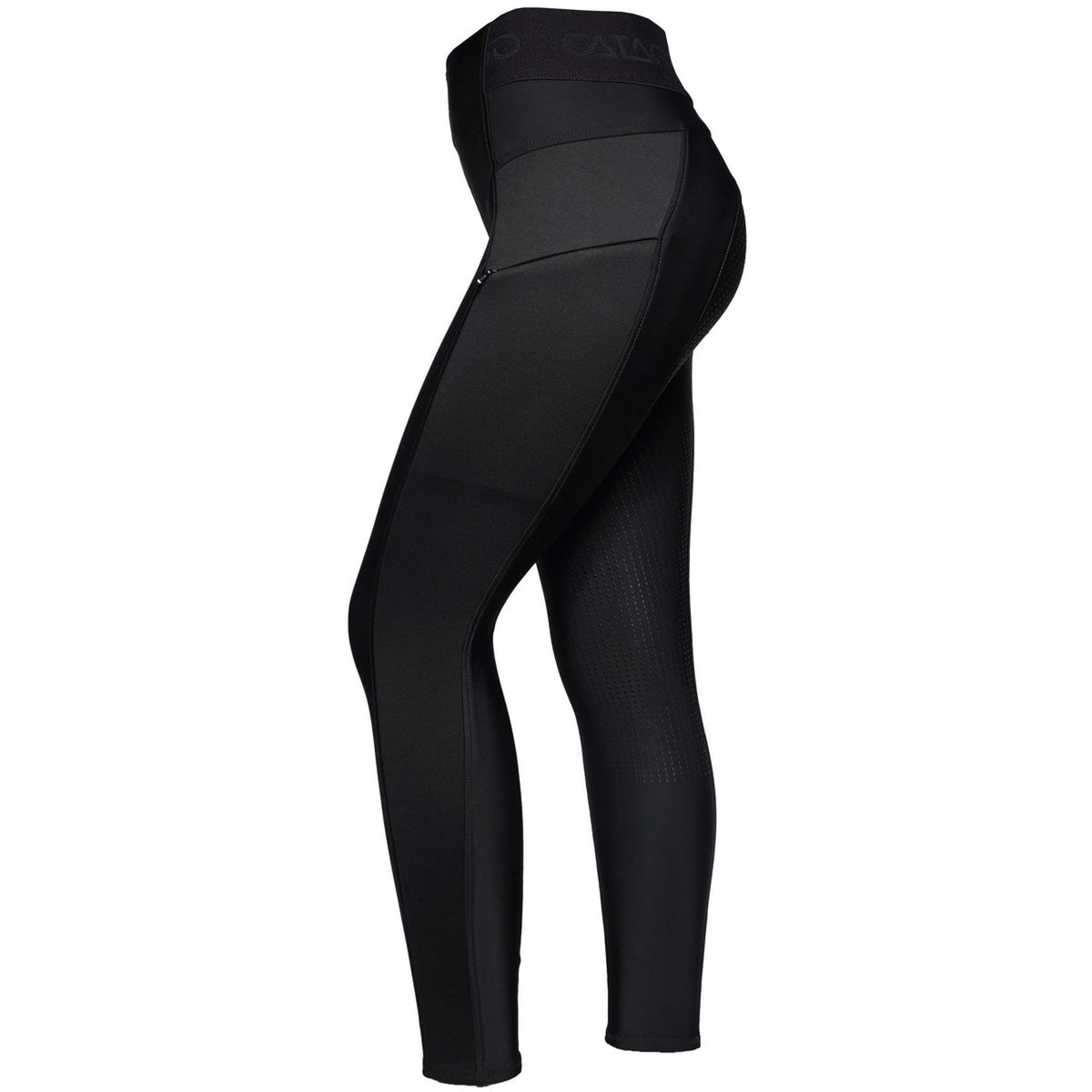 Catago Legging de Equitación Troy Full Grip Negro