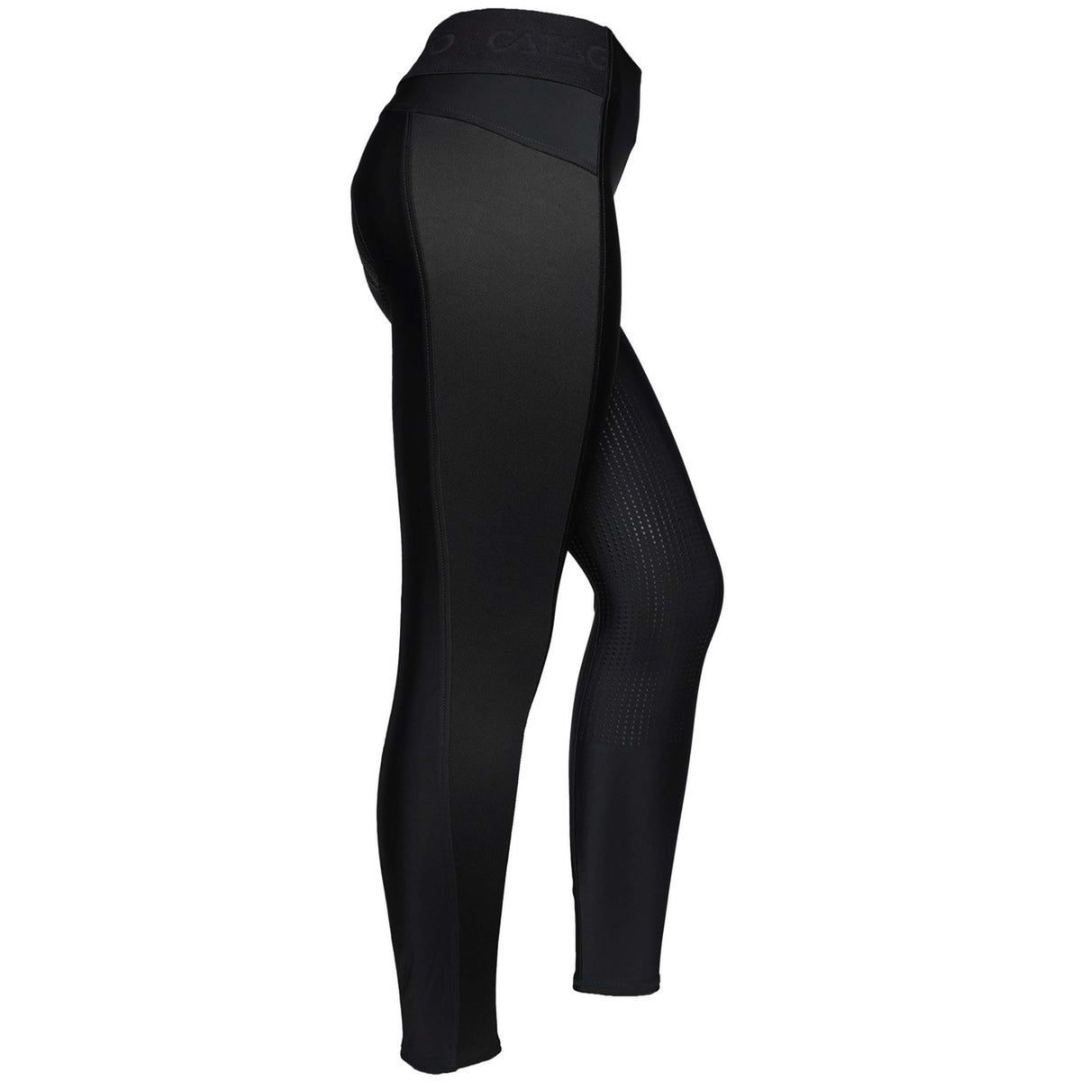 Catago Legging de Equitación Troy Full Grip Negro