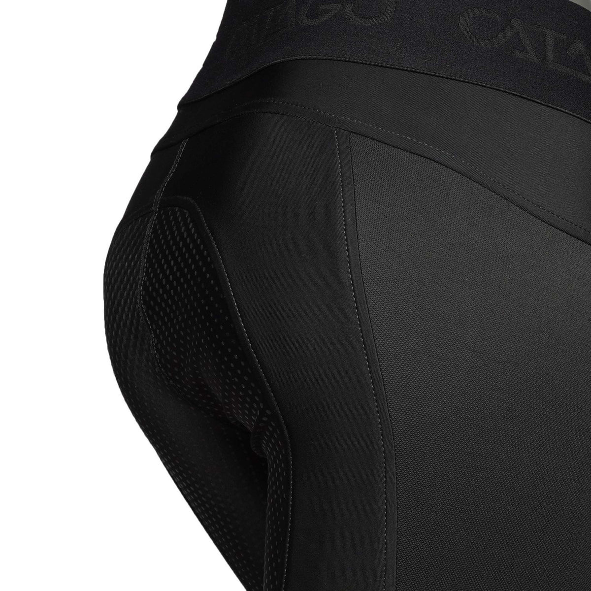 Catago Legging de Equitación Troy Full Grip Negro