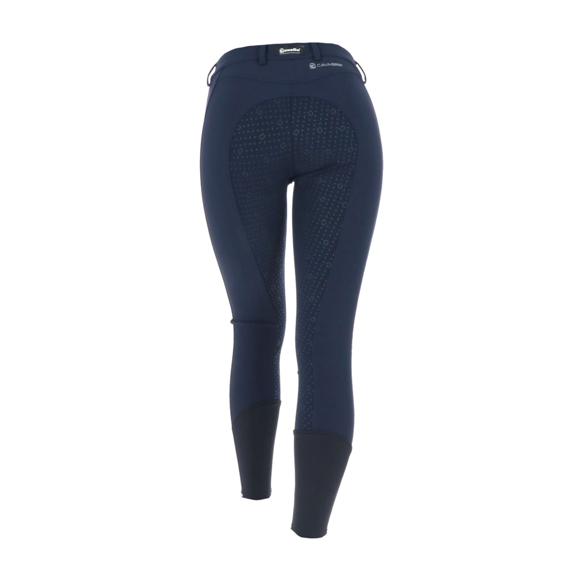 Cavallo Pantalón de Equitación Caja Grip Azul Profundo/Azul Oscuro