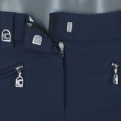 Cavallo Pantalón de Equitación Caja Grip Azul Profundo/Azul Oscuro