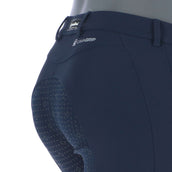 Cavallo Pantalón de Equitación Caja Grip Azul Profundo/Azul Oscuro