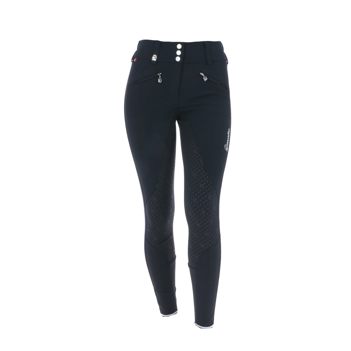 Cavallo Pantalón de Equitación Caja Grip Hi Waist Negro