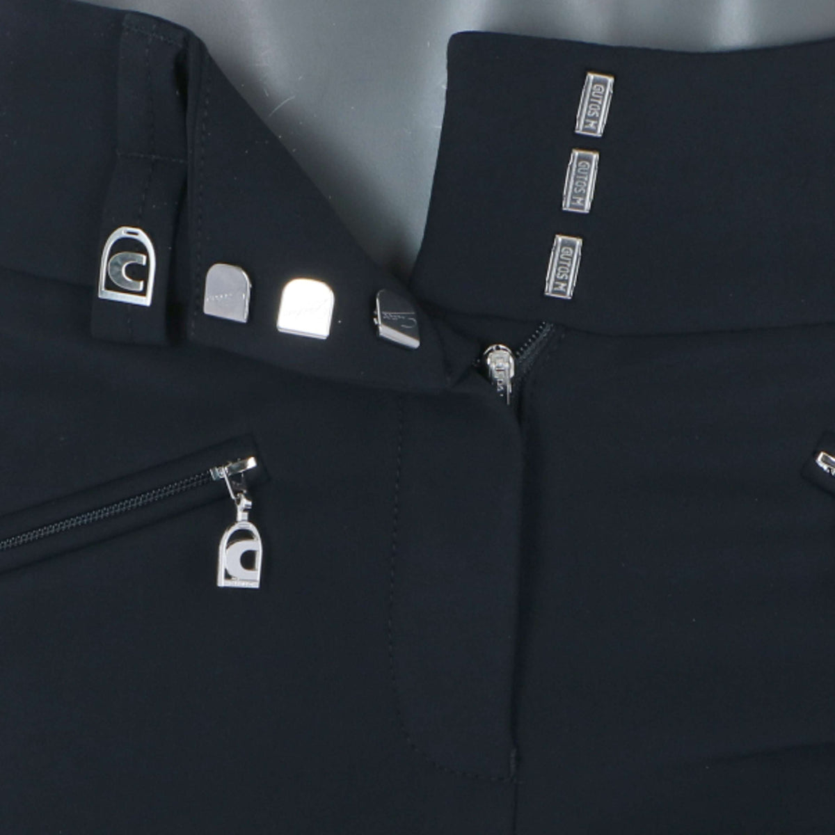 Cavallo Pantalón de Equitación Caja Grip Hi Waist Negro
