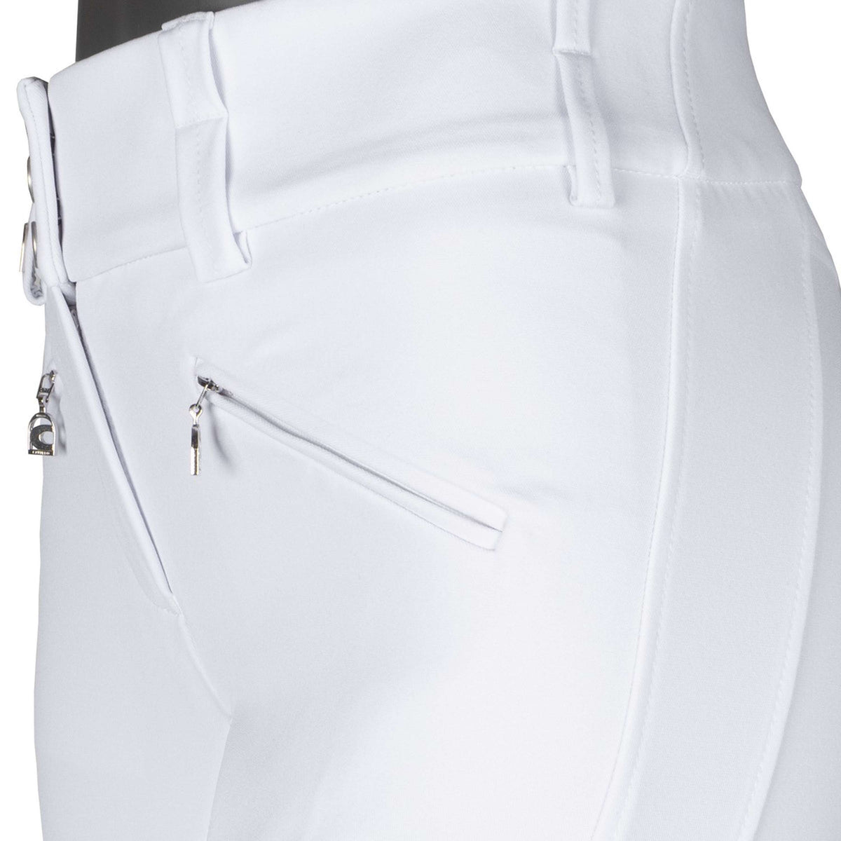 Cavallo Pantalón de Equitación Caja Grip Hi Waist Blanco