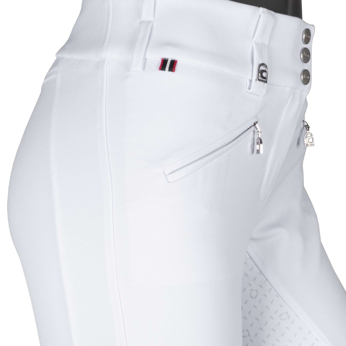 Cavallo Pantalón de Equitación Caja Grip Hi Waist Blanco