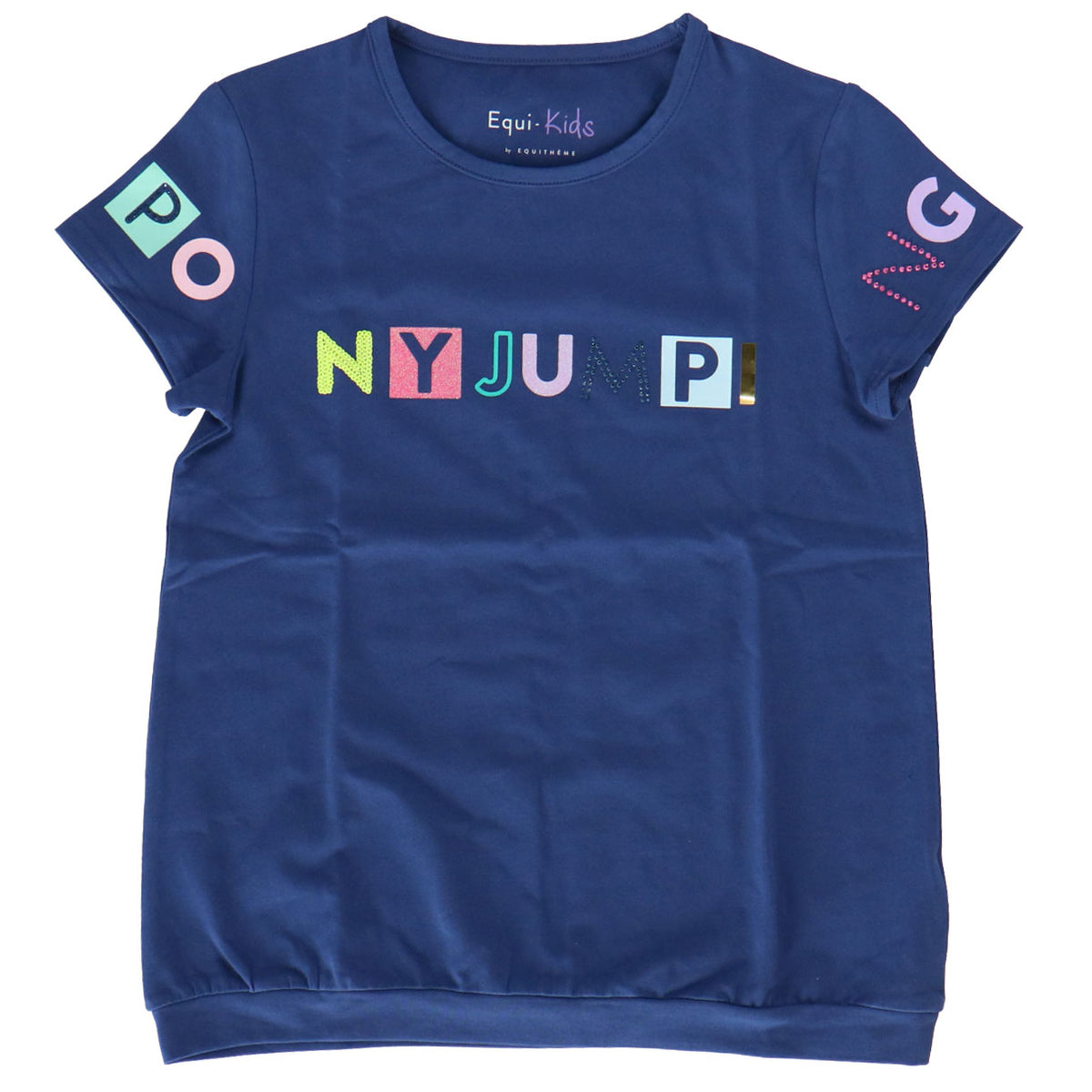 EQUITHÈME T-Shirt Icance Marino
