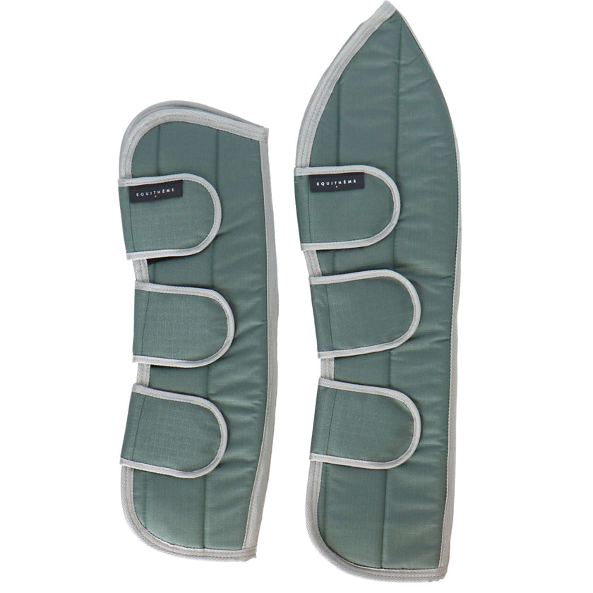 EQUITHÈME Protectores de transporte Tyrex 600D Verde EQUITHÈME Protectores de transporte Tyrex 600D Verde