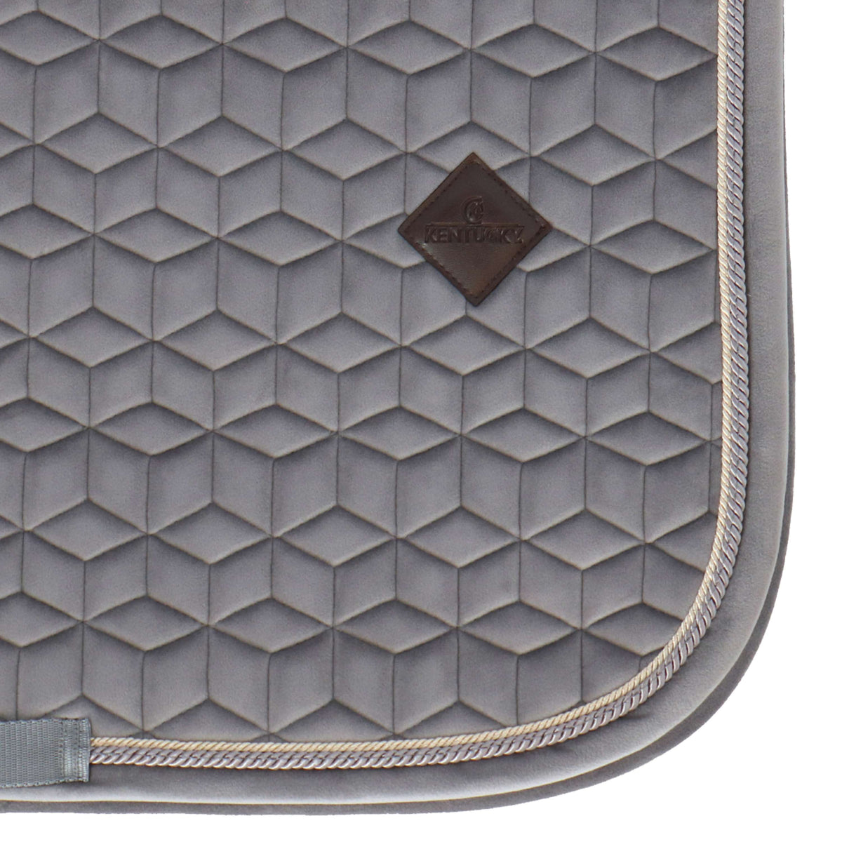 Kentucky Horsewear Mantilla Basic Velvet Doma Gris