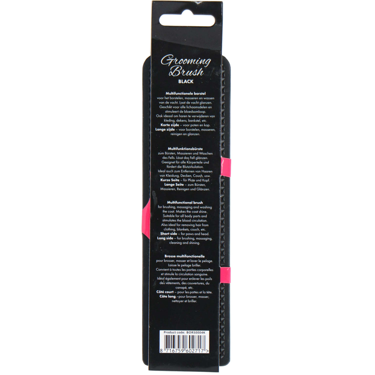 Excellent Cepillo Pets Negro